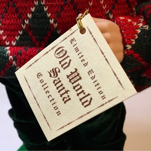 Vintage Dept 56 Limited Edition 2004 Old World Collection Santa Golfer - Picture 8 of 12